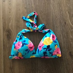 Betsy Johnson Floral Swimmer Top